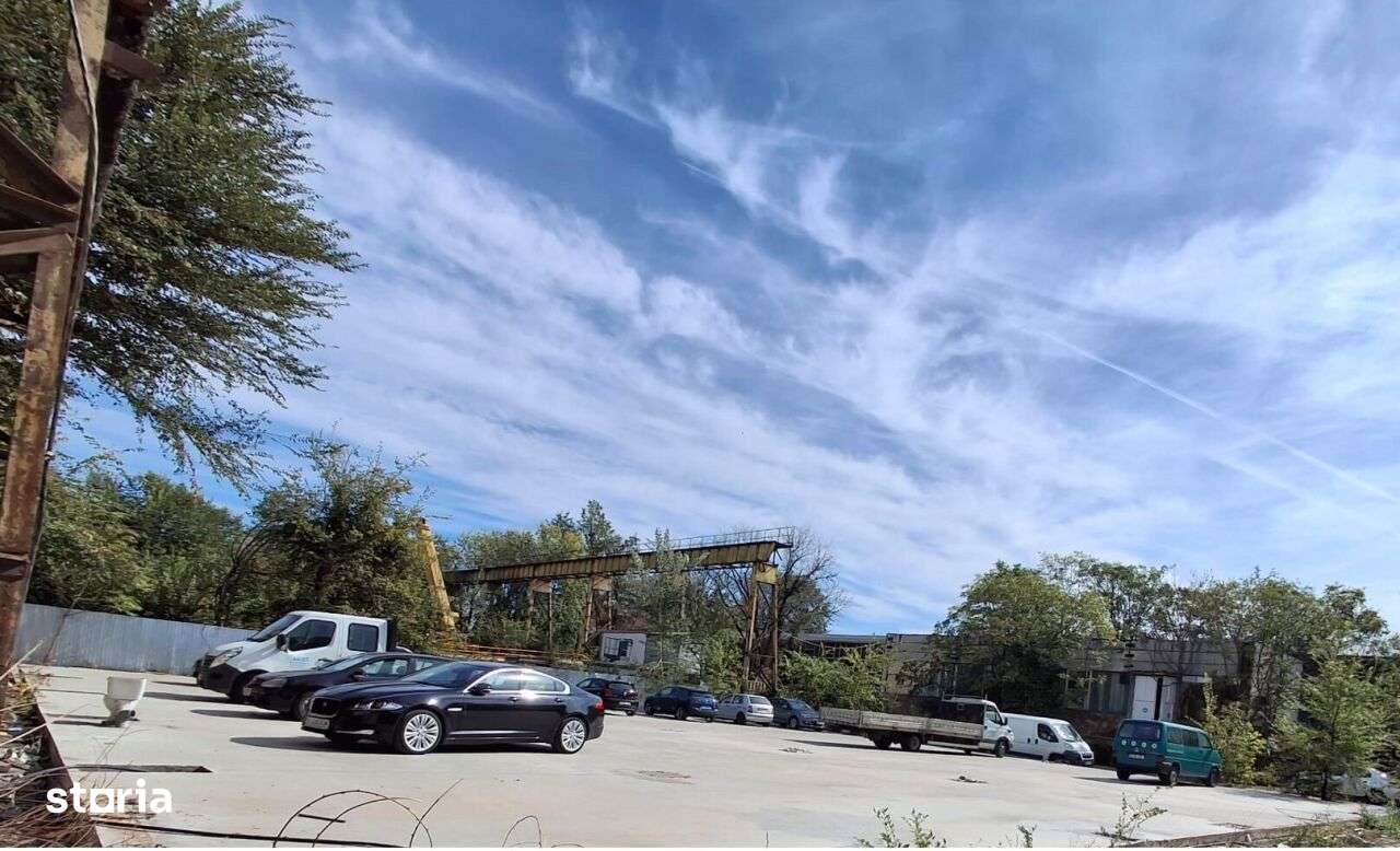 Teren betonat de inchiriat 1100 mp zona industriala Titan - Imagine principală: 1/8