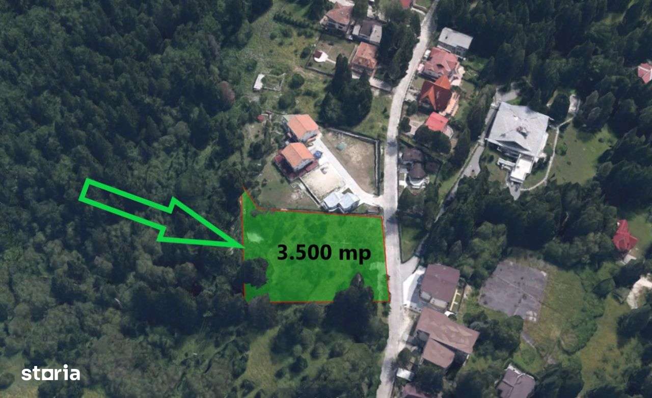 Teren intravilan 3.500 mp Cioplea - Predeal - Imagine principală: 2/7