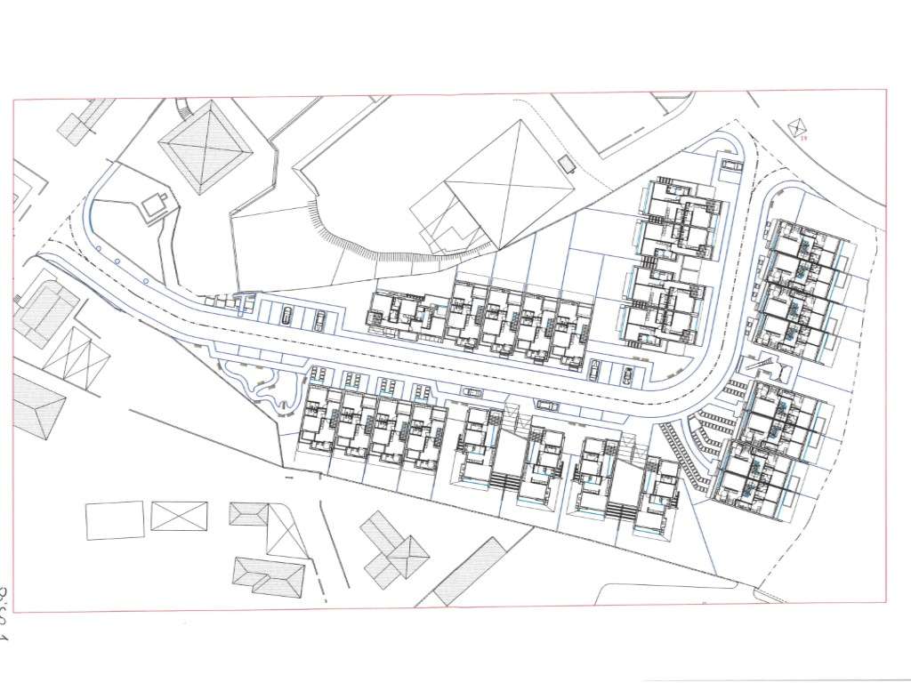 Terreno Urbano, com projecto aprovado, para 25 moradias, em Mouriz ... - Grande imagem: 2/5