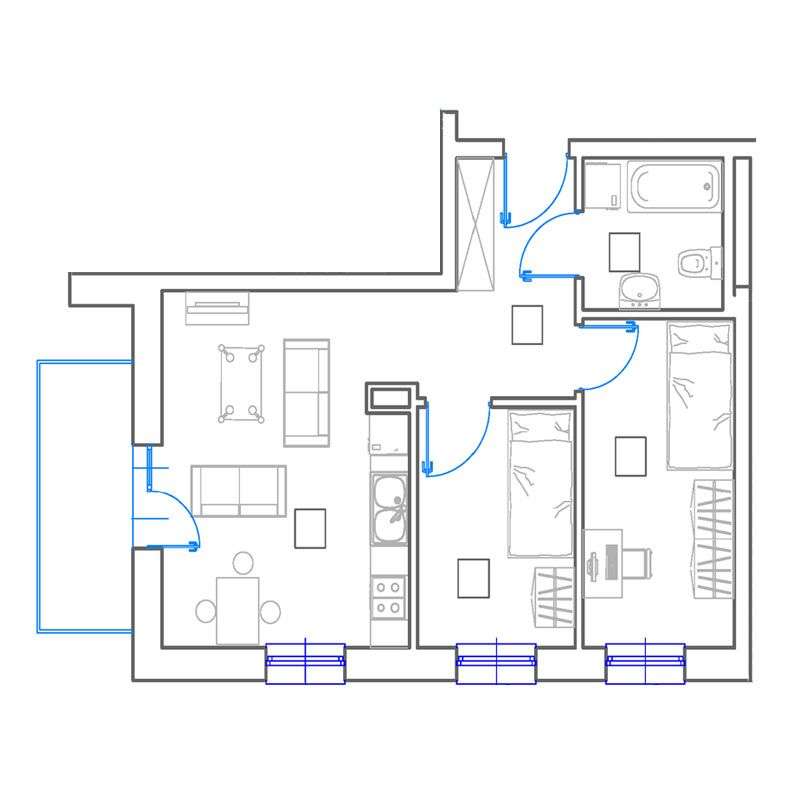 GOTOWE NA JUŻ ! Rydzyna I piętro 3 pokoje-13