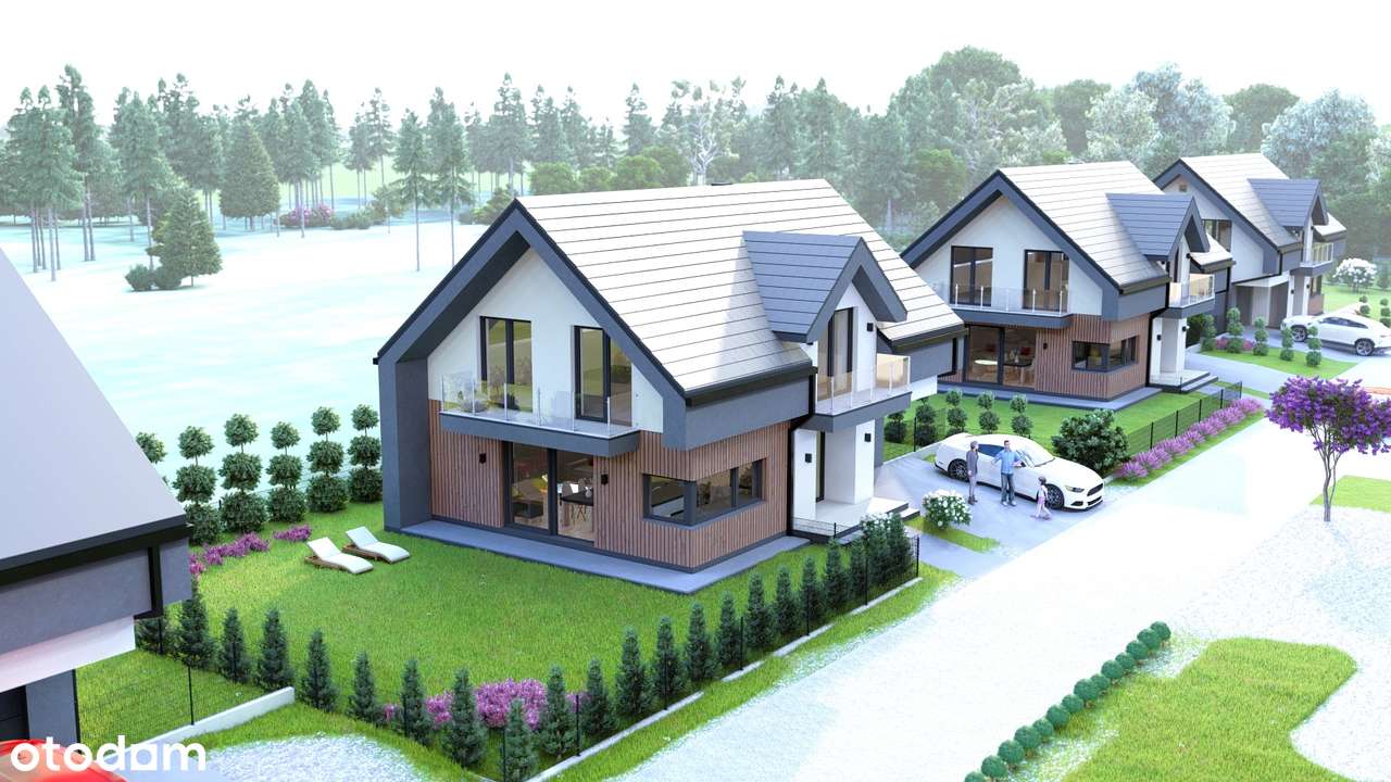 Bibice, ul. Tadeusza Kościuszki – Nowoczesny dom, stan deweloperski - Pełny obrazek: 4/10