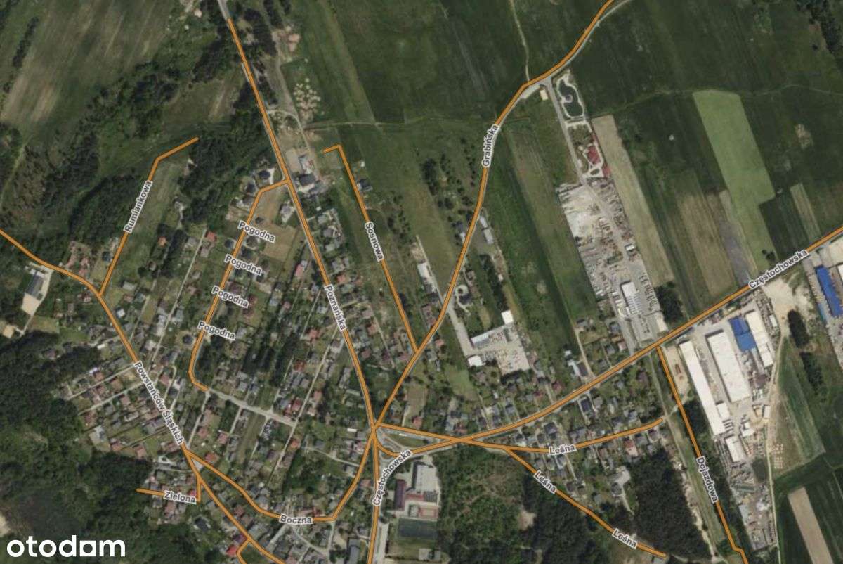 Boronów, ul. Grabińska – działka budowlana 804 m²-5