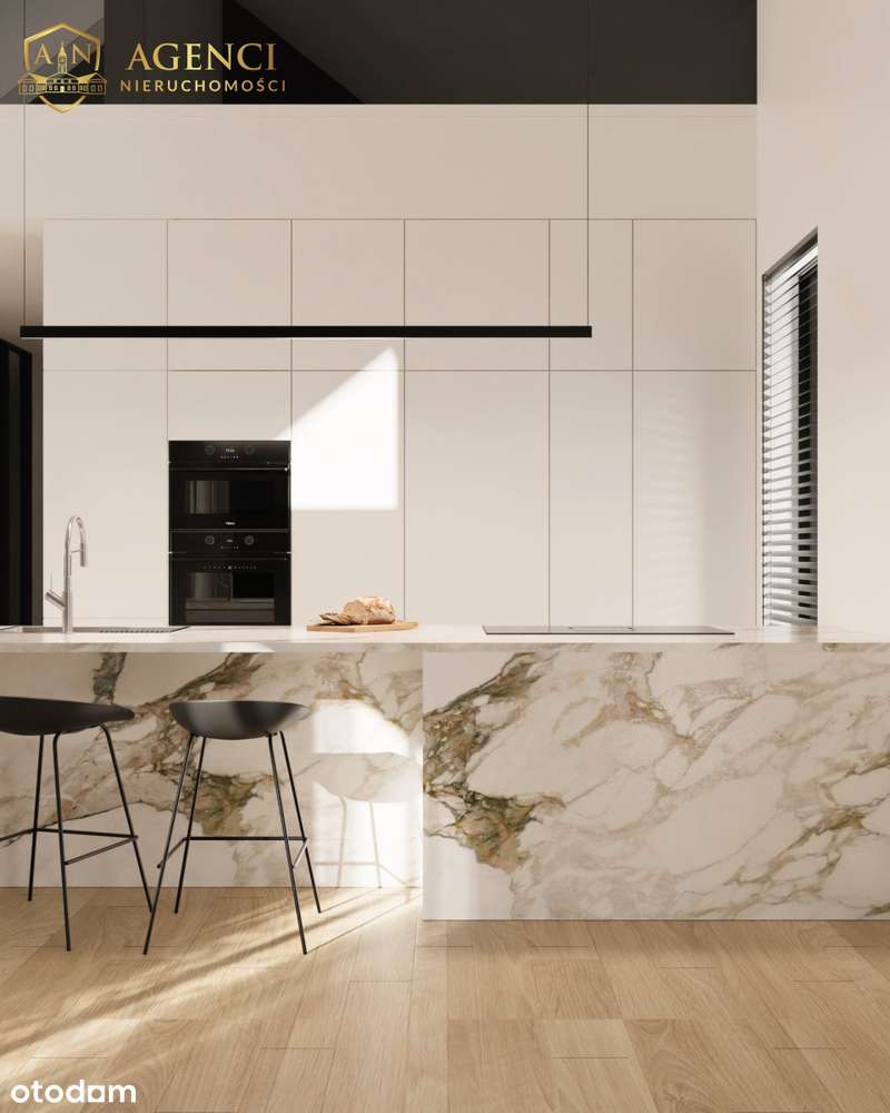 Dom w stanie surowym zamkniętym z elewacją-8