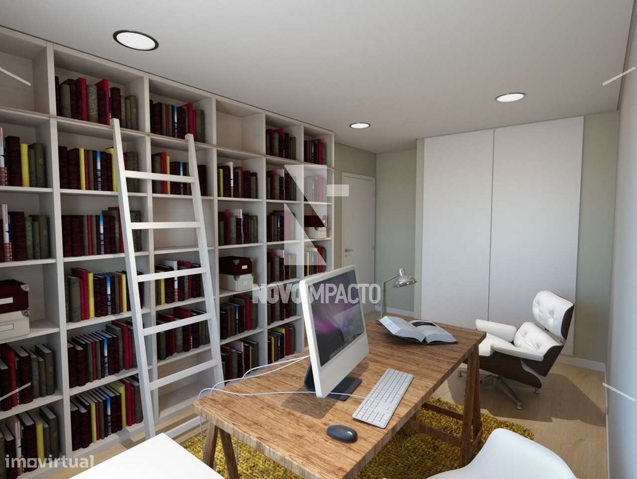 Apartamento T2 com 2 lugares Parqueamento no Montijo – Moderno, Lum...-8