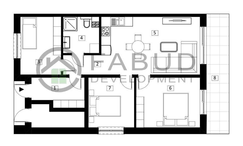 Nowe Apartamenty z ogrodami Jędrzychów REZERWACJA-11