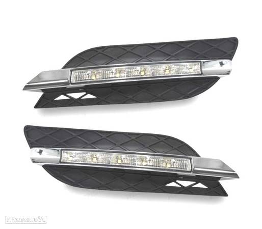 GRELHAS LUZ DIURNA LED AVANTGARDE PARA MERCEDES E W211 06-09 - 1