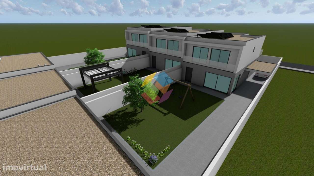 Moradia Geminada T3 Santa Maria de Lamas com piscina - Grande imagem: 5/33