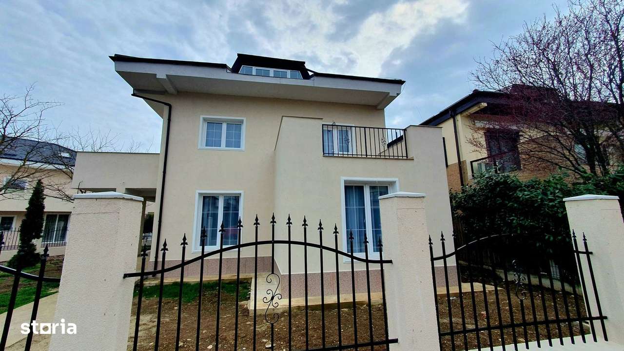 Casa de închiriat: Cartier privat, zona lacurilor Crevedia Buftea. - Imagine principală: 2/16