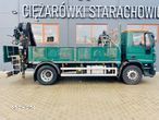 Iveco Eurocargo 180E25 // 4x2 // skrzynia + HDS żuraw HIAB dzwig - 3