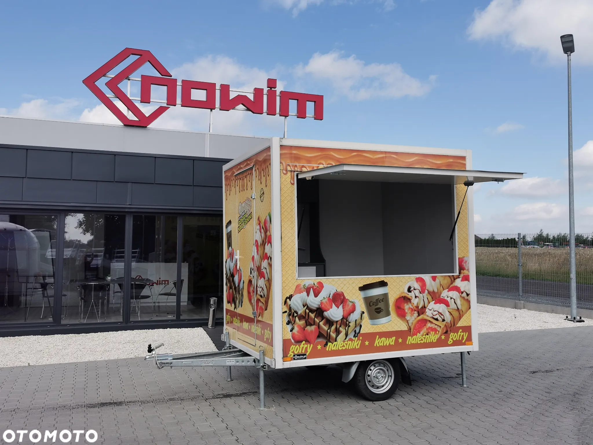 Nowim M.0.18.25.0396 Przyczepa gastronomiczna 3 m kawa gofry lody foodtruck - 8