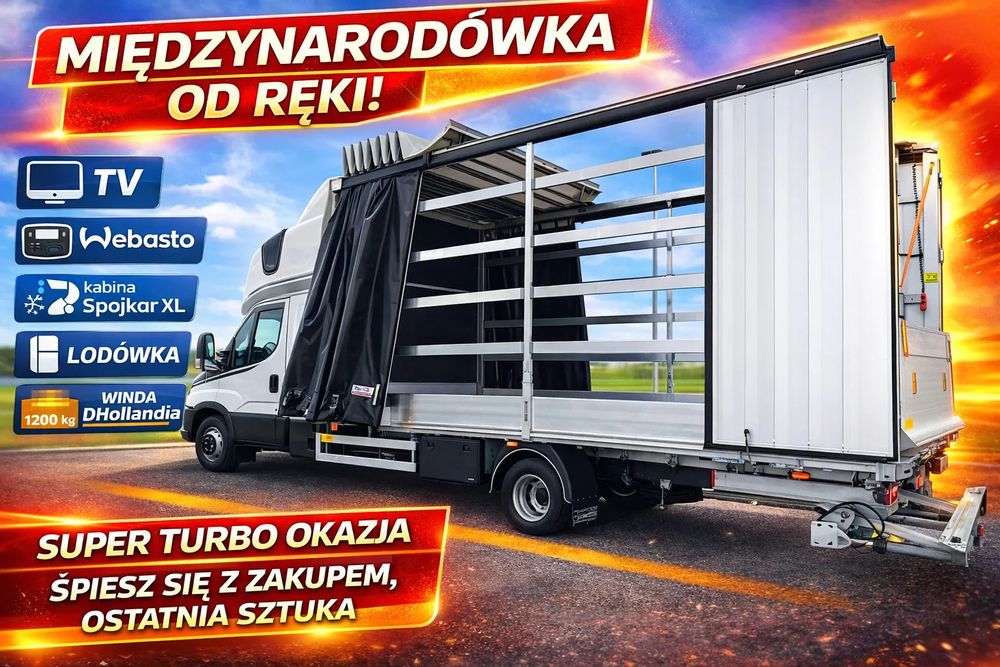 Iveco OSTATNI DOSTĘPNY OD RĘKI!!!TWOJA PRZEWAGA ZACZYNA SIĘ JUŻ DZIŚ,MOCNY GRACZ ZBUDOWANY DO CIĘŻKIEJ PRACY,KOMFORT W TRASIE,ZYSK W BIZNESIE Twój mocny partner w transporcie miedzynarodowym