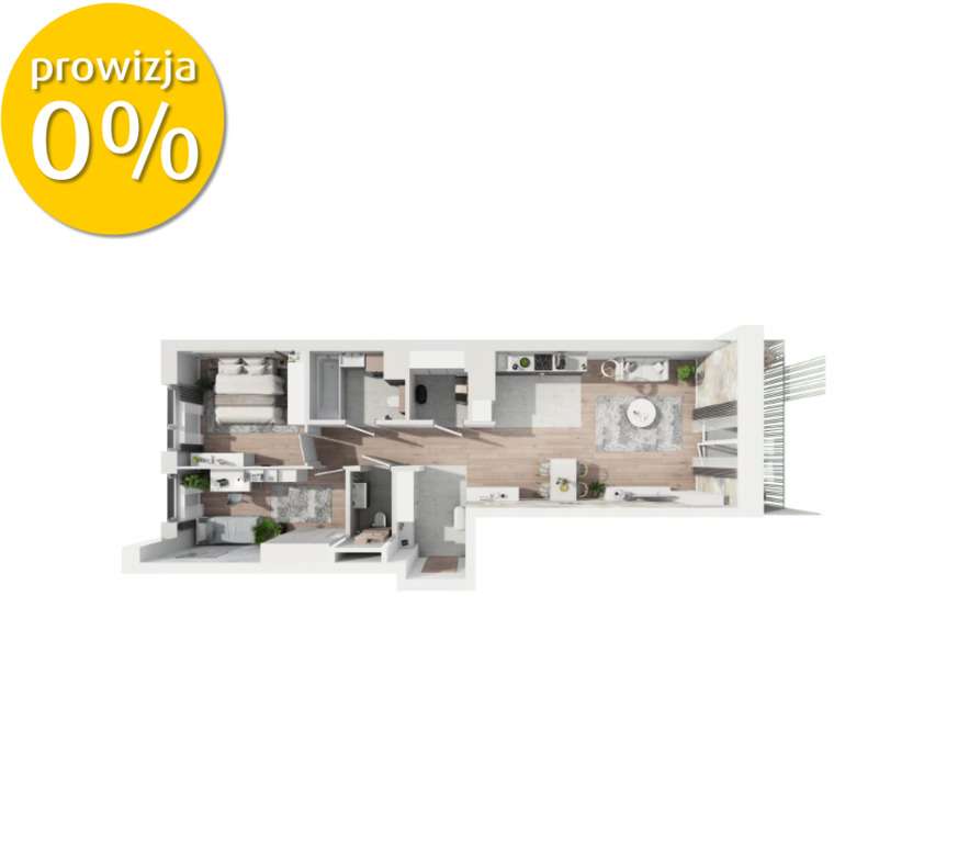 Bliska Wola| 3 pokoje| Promocja| Bez Prowizji-1