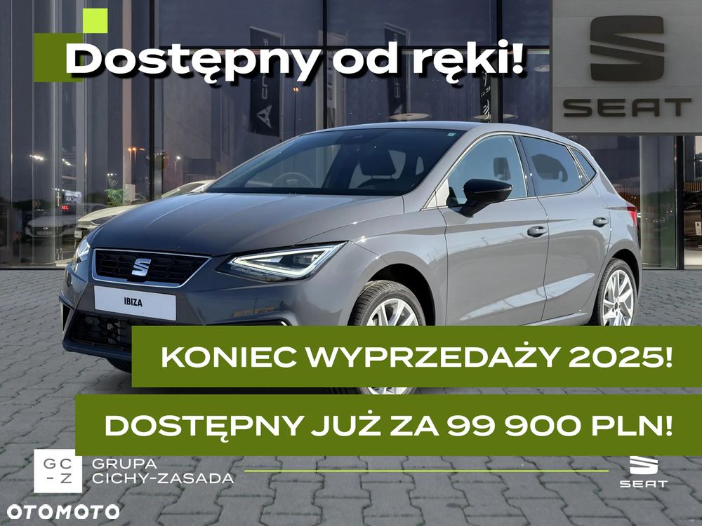 SEAT Ibiza FR 1.0 TSI 115 KM 6-biegowa manualna,od ręki, WYPRZEDAŻ ROCZNIKA 2025!