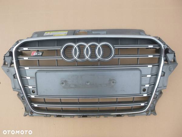 ATRAPA CHŁODNICY GRILL AUDI A3 S3 2013-2016 8V3853651BC CHROM ORYGINALNY - 1