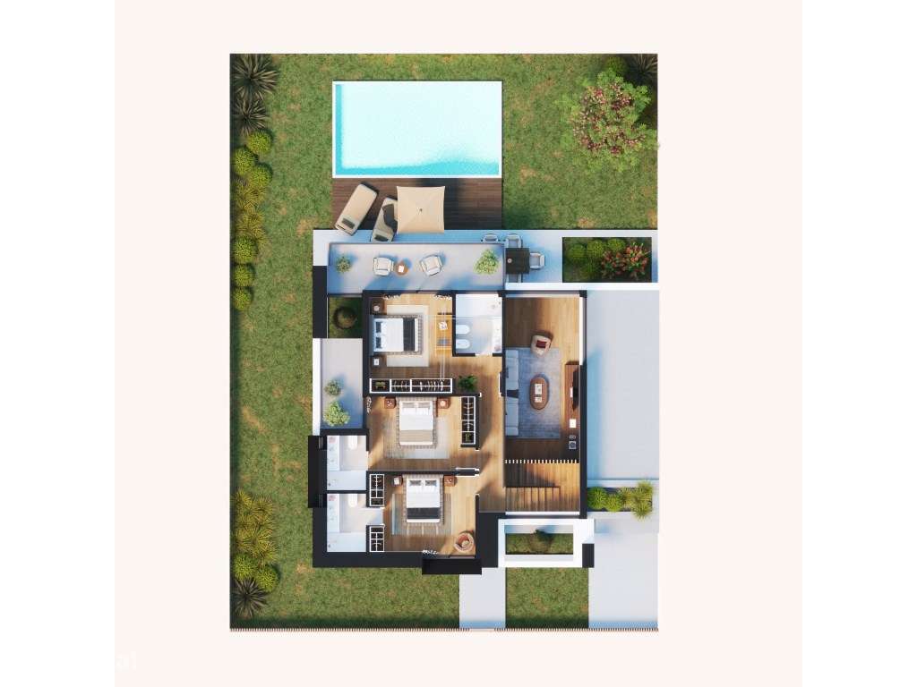 Nova Construção MoradiasT3 e T4, Urbanização Saltwood, junto à Prai... - Grande imagem: 4/4