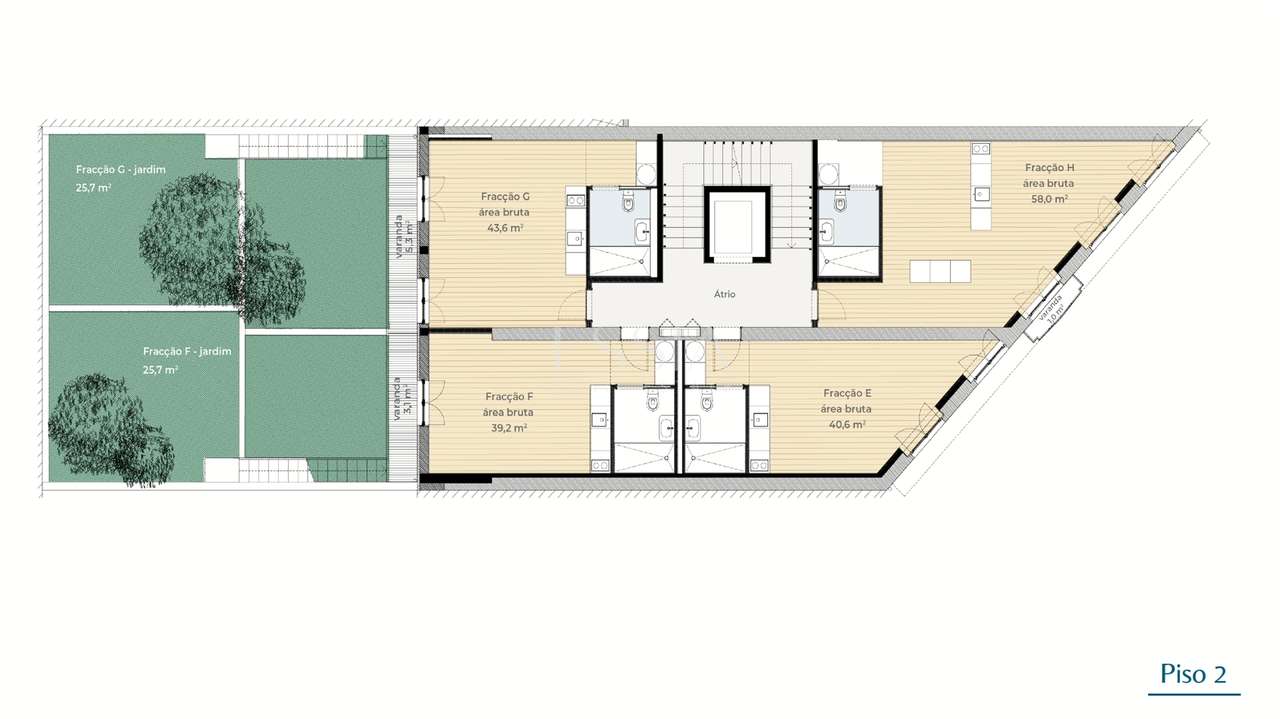 Apartamento T0 Novo a  Paranhos ( licenciado para serviços ) - Grande imagem: 5/9