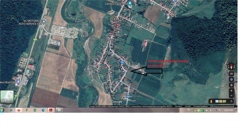 Teren Intravilan central in Sarata  parcele 700 mp - Imagine principală: 2/6