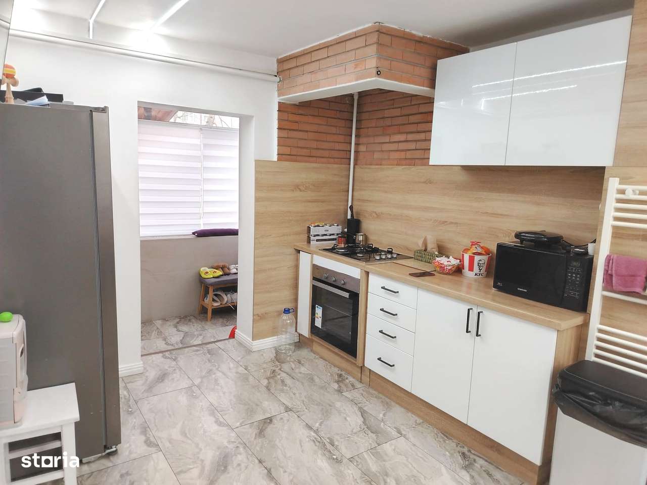 Apartament 3 camere Dva Nord mobilat utilat-garaj 107.500eur neg - Imagine principală: 4/20