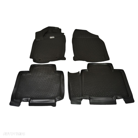 Set covorase auto din cauciuc Toyota RAV4 IV 2012- , presuri tip Tavita BestAutoVest, 4 buc. - 1