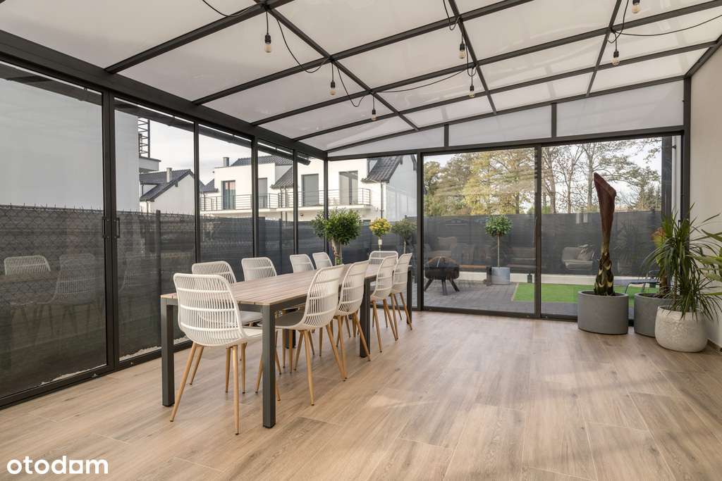 4 pok | taras | ogród zimowy | bliźniak | Psary |-7