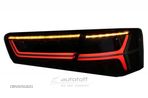 Stopuri Full LED pentru Audi A6 C7 (2011-2014) Facelift Design Semnalizare Secventiala - 3