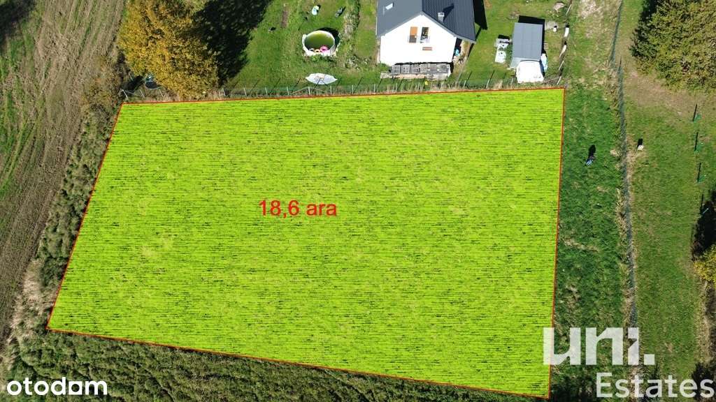 18,6 Arów | Piękna okolica | Działka budowlana - Pełny obrazek: 4/8