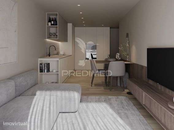 Apartamento T0 com terraço privativo no Empreendimento Acrescentar... - Grande imagem: 4/9