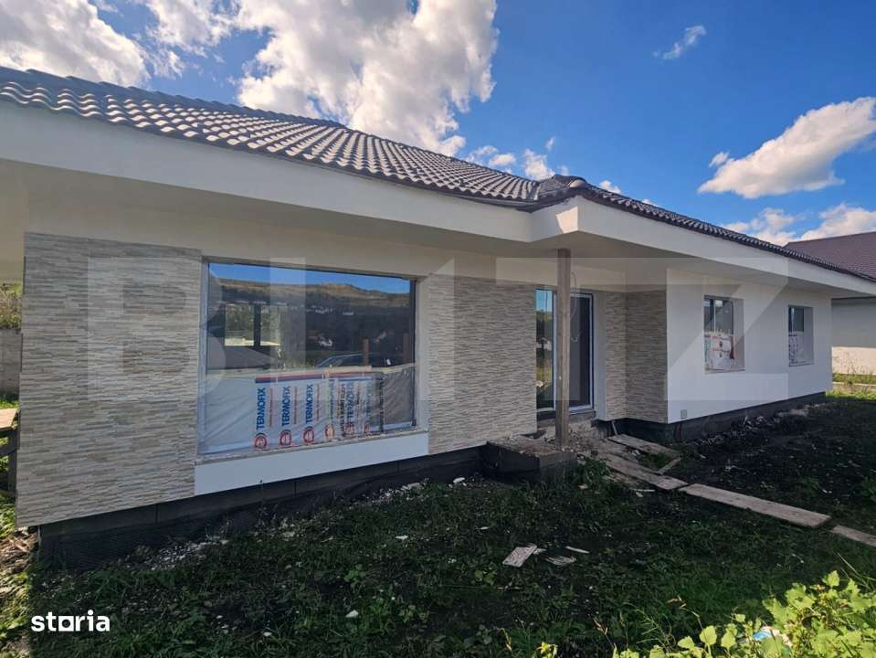 Casa individuala pe un nivel, 115 mp utili, 467 mp teren, Chinteni - Imagine principală: 2/10