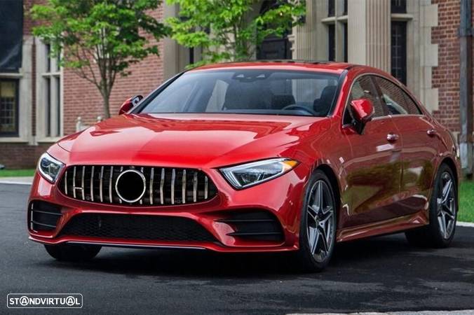 Grelha Frontal Mercedes CLS C257 (2018 em diante) Look GTR - 7