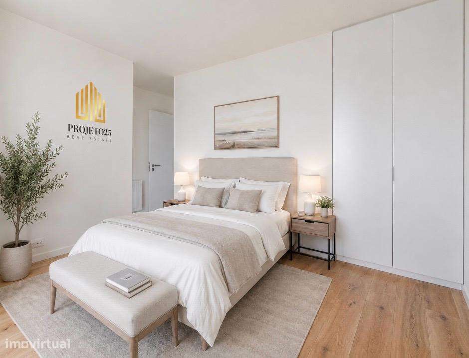 Apartamento T2, 3 Varandas Sul e Poente 13º Piso Vistas Deslumbrantes!-23
