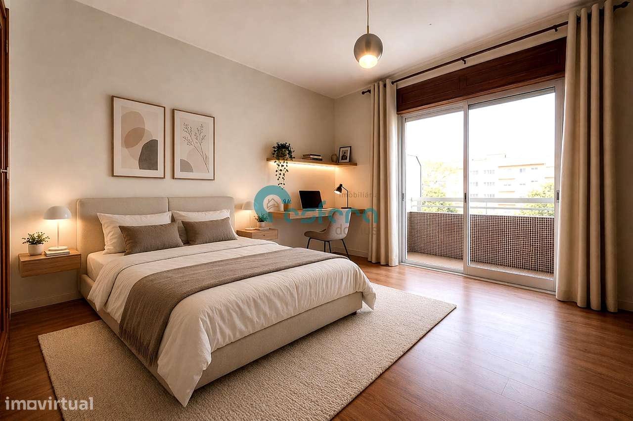 Apartamento T3 com Varandas e Garagem em Santa Marinha, Gaia, Porto-11