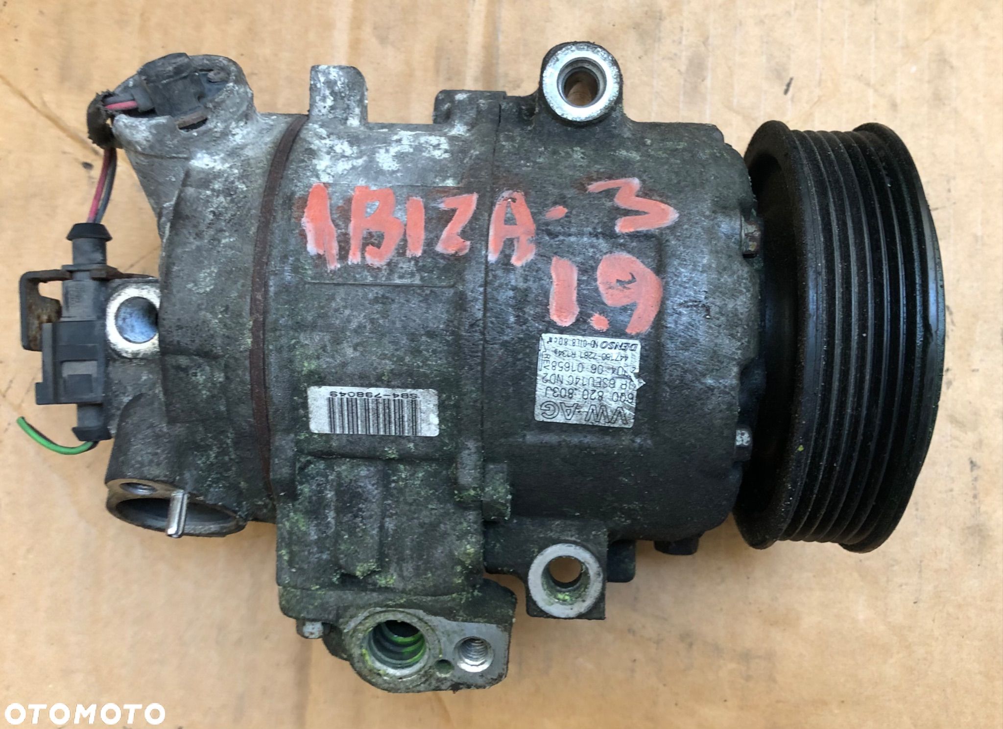 Kompresor sprężarka klimatyzacji Seat Ibiza III 1.9 - 1