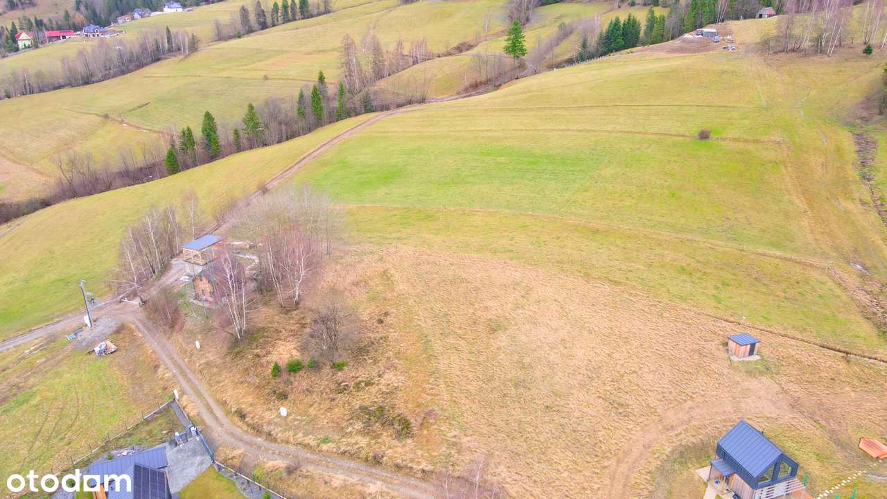 Łętowe. 12 arów. Widok na Beskid Żywiecki. Skitury prosto z domu. - Pełny obrazek: 4/12