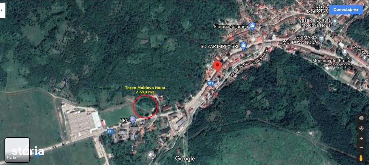 Teren de vanzare in Moldova Noua (CS)_OMV Petrom SA - Imagine principală: 2/2