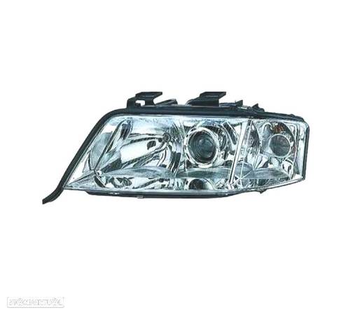 FAROL ESQ OPTICAS XENON PARA AUDI A6 97-99 - 1