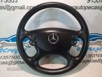 VOLANTE GUIADOR COMPLETO MERCEDES BENZ CLASS CLS C219 W219 A2304600503 2304600503 CLK C209 W209 PELE COMANDOS MULTIFUNÇÕES AIRBAG - 1