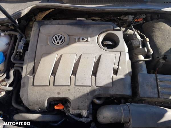 Motor 1.6TDI CAYB 66KW 90CP Skoda Fabia 2 2007 - 2014 160.000KM Proba pe Masina / Video cu Motorul in Anunt - 2