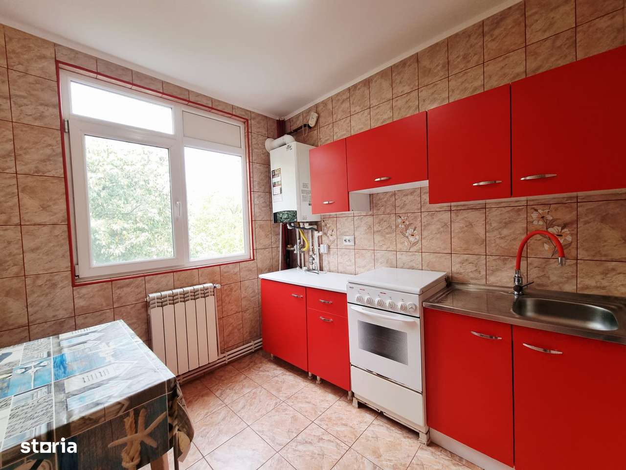 Apartament 2 camere Tiglina 1 mobilat si utilat CT Ac la cheie LIBER-6