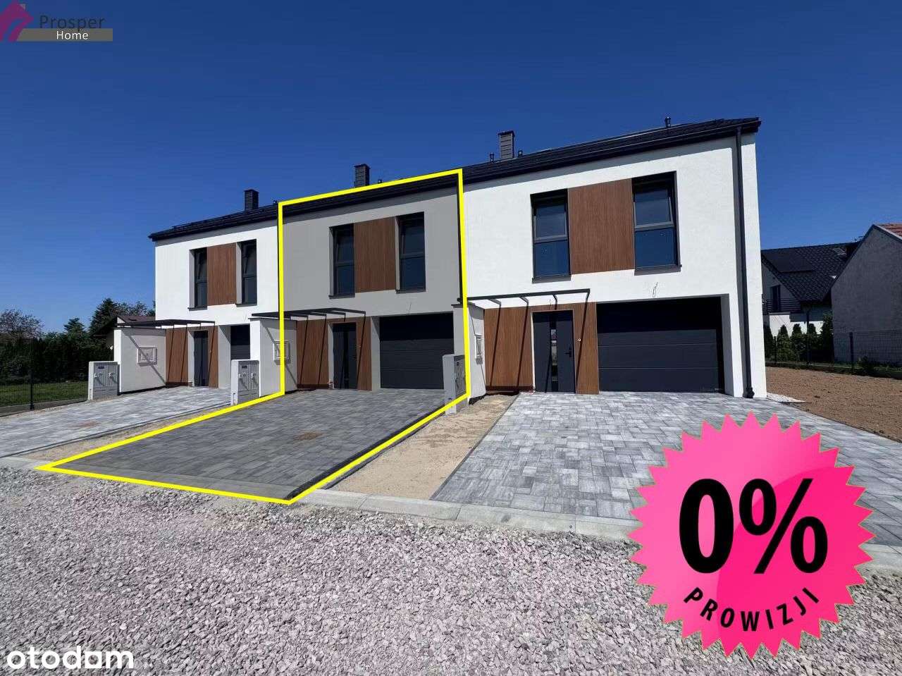 Gotowe Domy Premium Z Ogródkiem1,77Ar I Garażem Ul