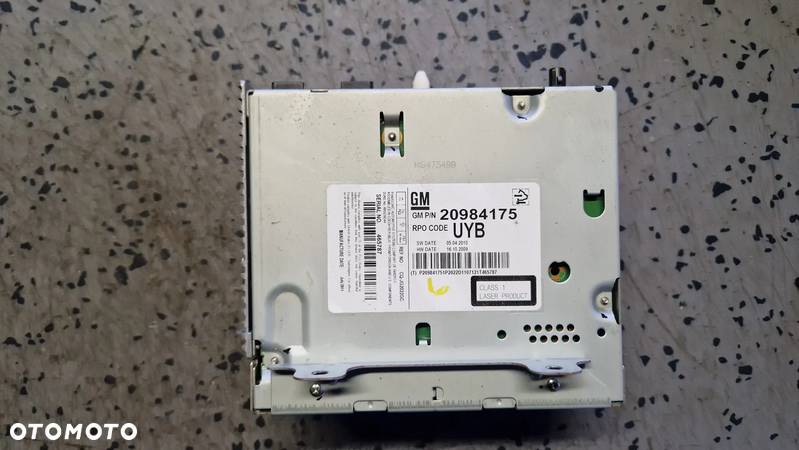 OPEL ASTRA J RADIO FABRYCZNE 20984175 - 2