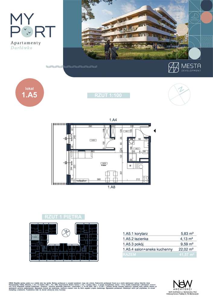 MyPort Apartamenty Darłówko - 1.A5