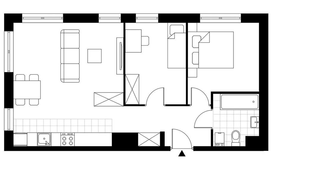 Glogera 32 | mieszkanie 3-pok. | M07 - Pełny obrazek: 3/9