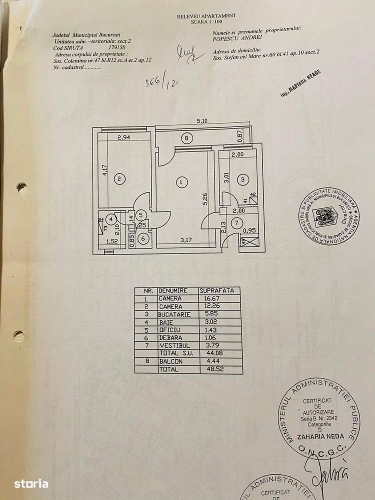 apartament 2 camere doamna ghica-5