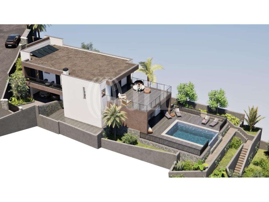 Moradia T3 com piscina panorâmica em São Martinho, Funchal - Grande imagem: 5/33