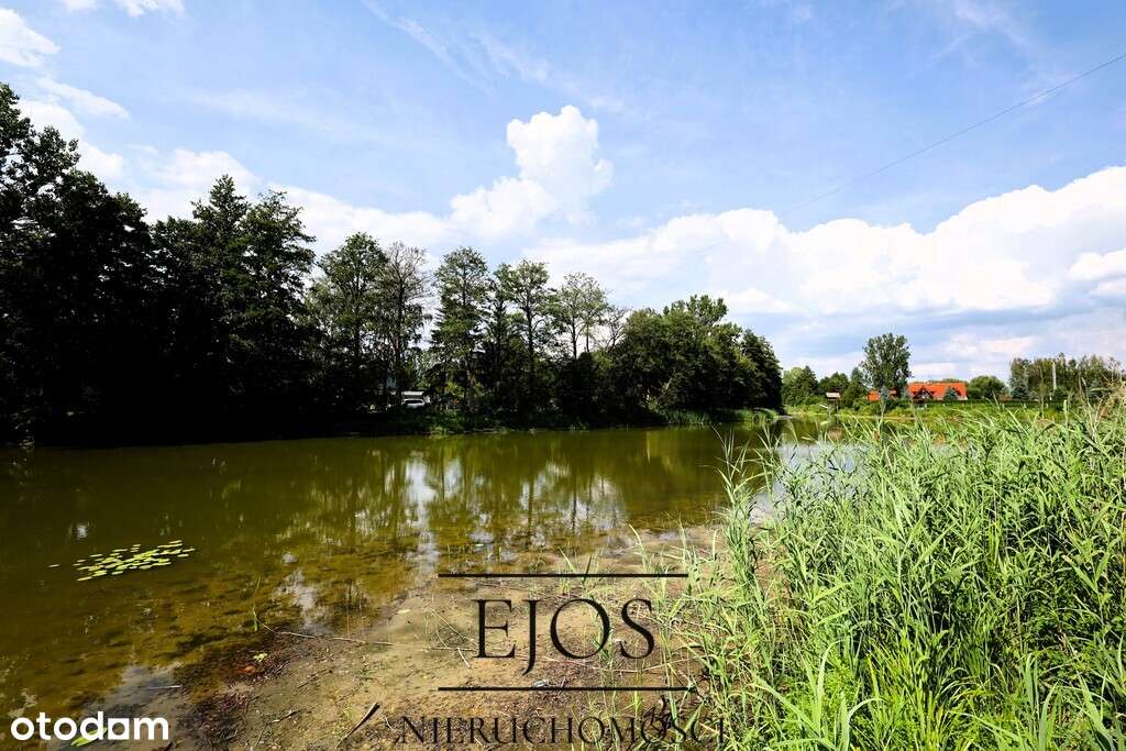 Działka budowlana nad jeziorem.-5