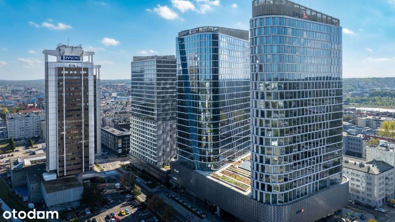 Unikat z tarasem (23m2) wokół całego mieszkania. Garaż. Global.-8