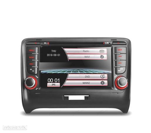 AUTO RADIO 2DIN 7" PARA AUDI TT 06-12 USB GPS TACTIL HD - 1
