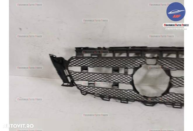 Grila Centrala Radiator Mercedes E Class W213 2016 2017 2018 2019 originala Model cu camera - 7