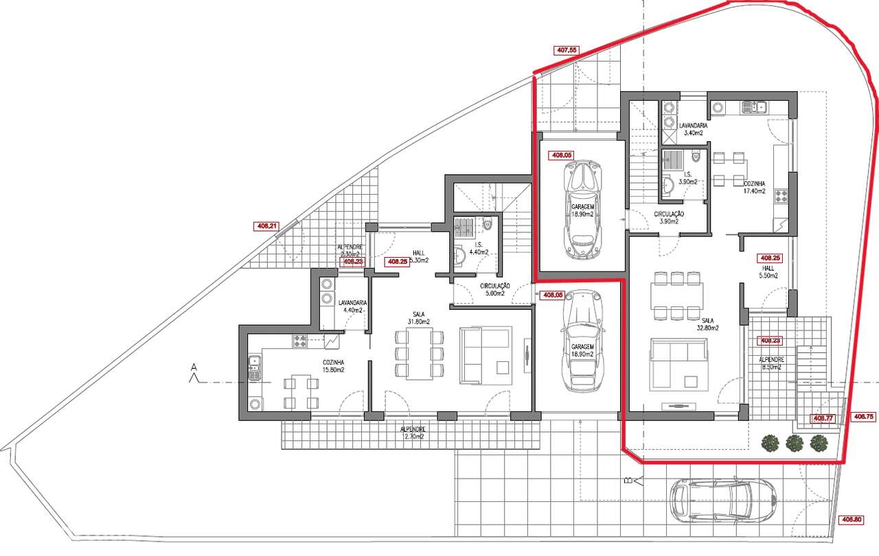 Moradia com Arquitetura Moderna a 2 Kms do Palácio do Gelo-7