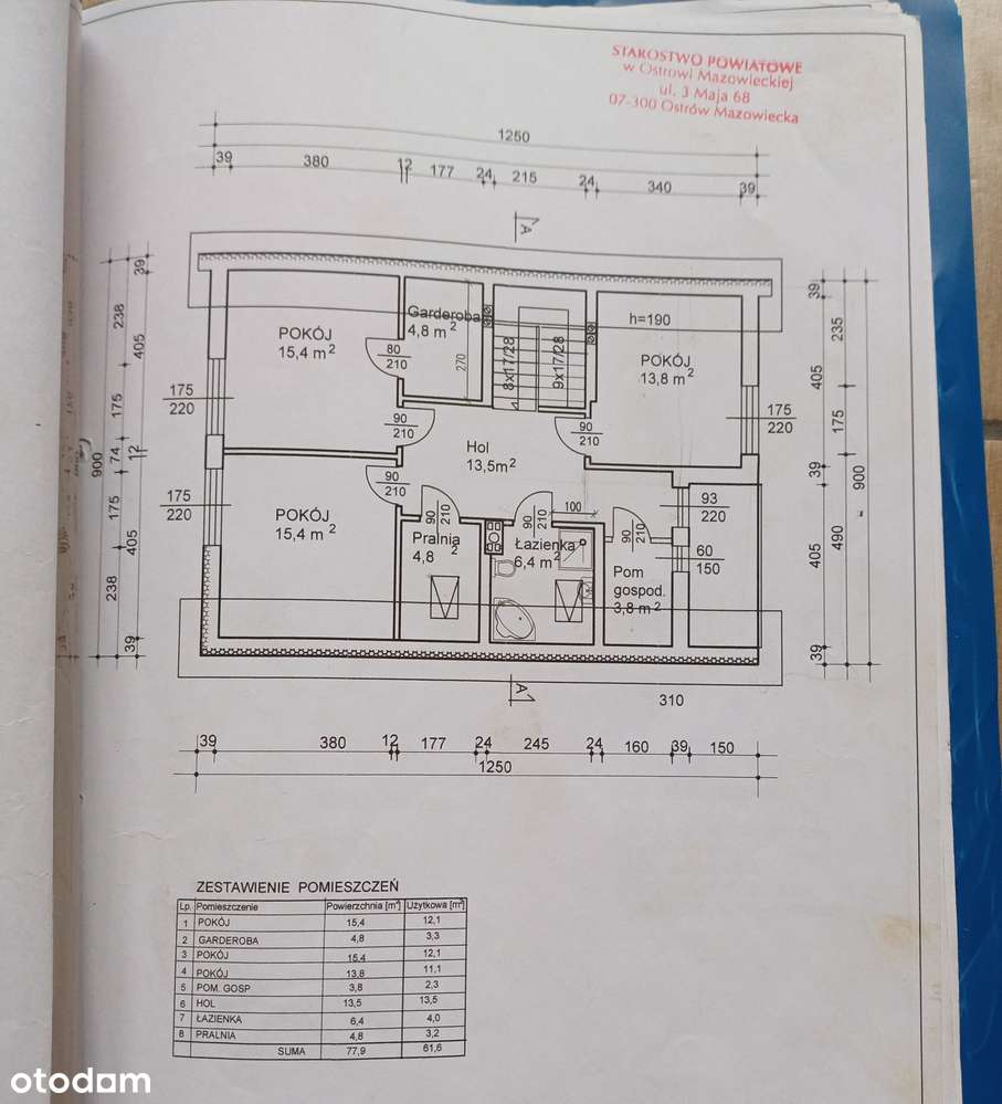 Gmina Ostrów Mazowiecki, Dom 136 m2 , Działka ponad 5000 m2 !!!!-15